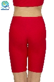 PANTALONCINI CICLISTA IN LYCRA ROSSO DONNA
